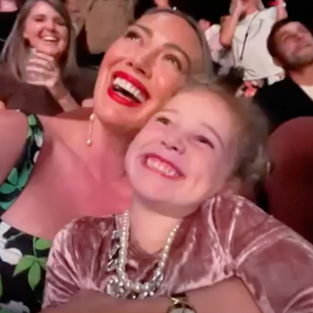 Hilary Duff’s Daughter Banks Has Golden Reaction to Harry Styles Show